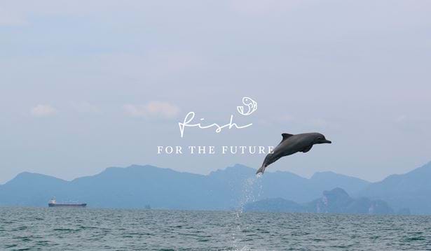Fish For The Future - dolphin - with logo