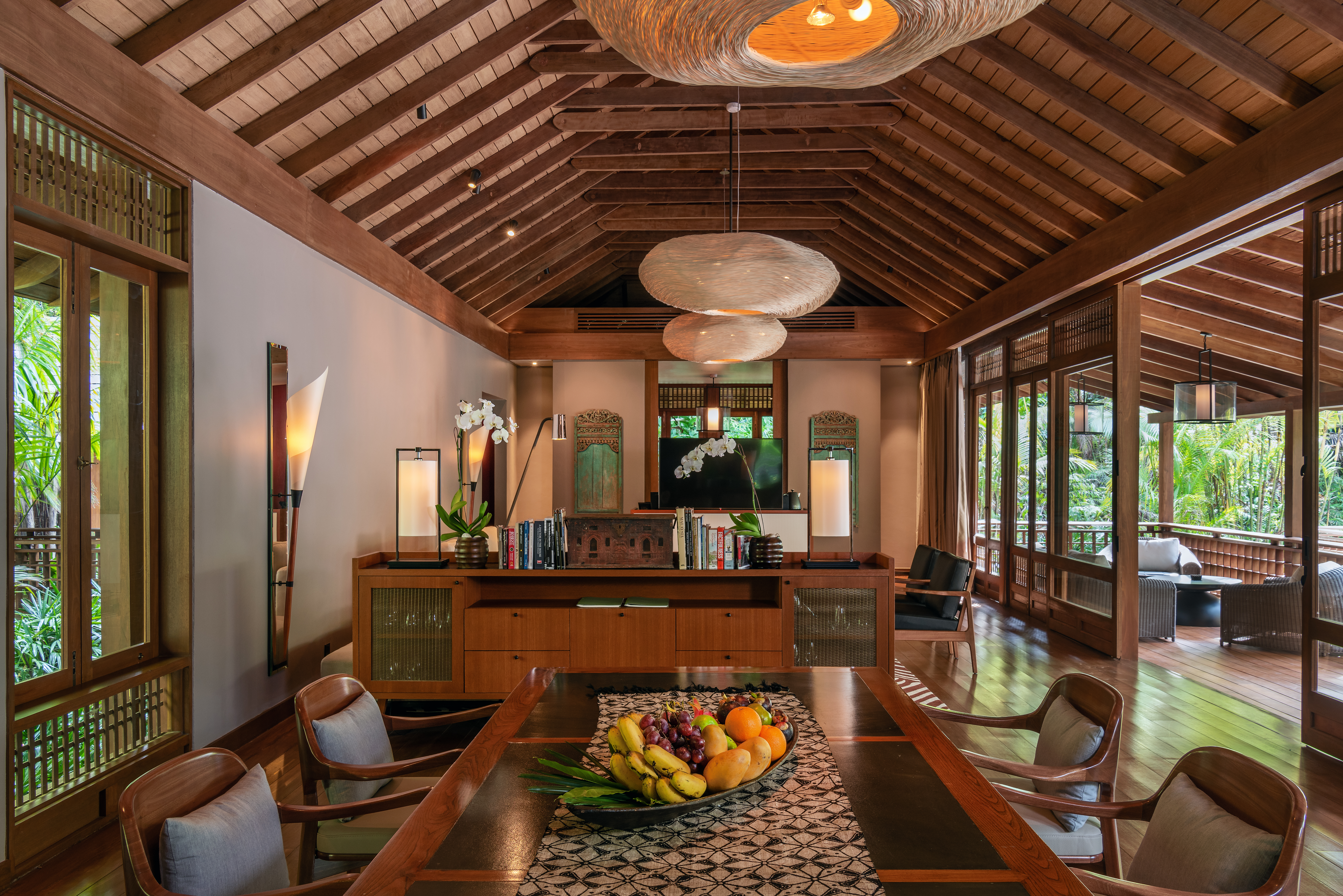 The Datai Estate Villa - Seraya Dining Room