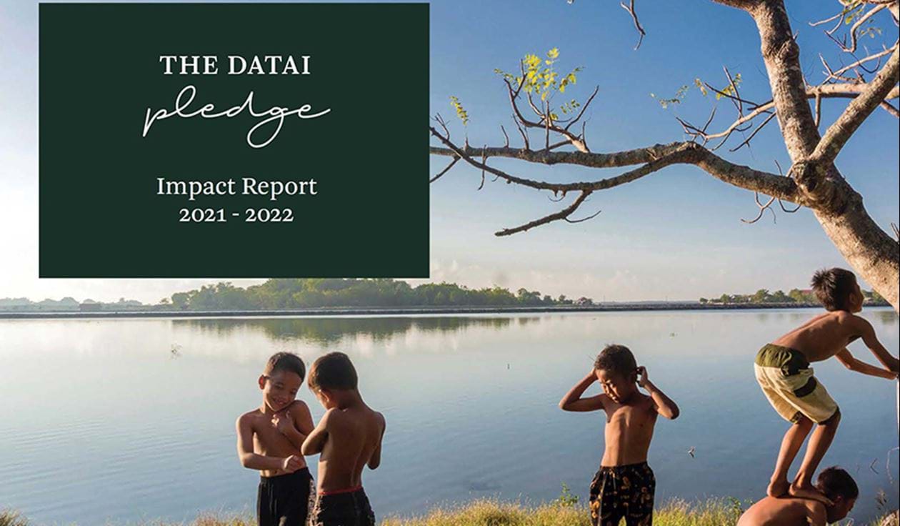 The Datai Pledge-Impact report-2021-2022-cover