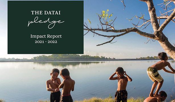 The Datai Pledge-Impact report-2021-2022-cover