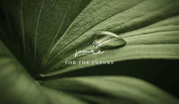Pure For The Future with logo