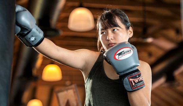 Kickboxing at The Health Club